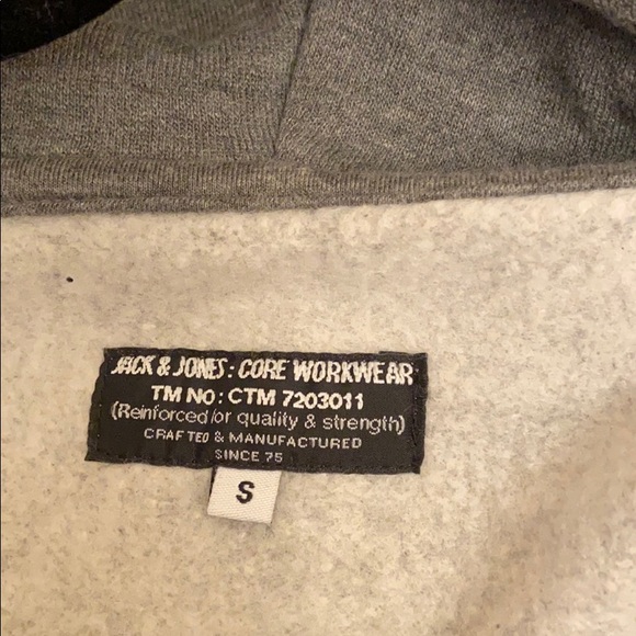 Men’s jack and Jones zip up hoodie size small - Picture 3 of 3